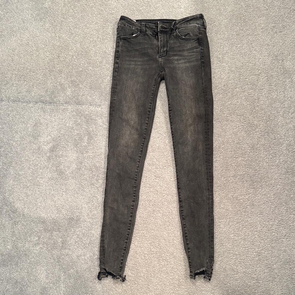 American Eagle Outfitters Charcoal Skinny Jeans